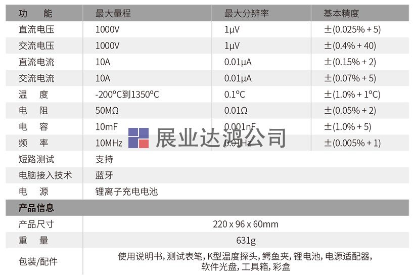 DT-9979高精度專業(yè)數(shù)字萬(wàn)用表